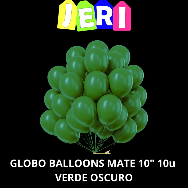 GLOBO BALLOONS MATE 10" x10u