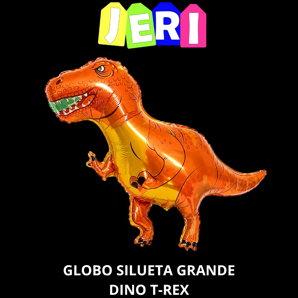 [5964] GLOBO SILUETA GRANDE DINO (T-REX)