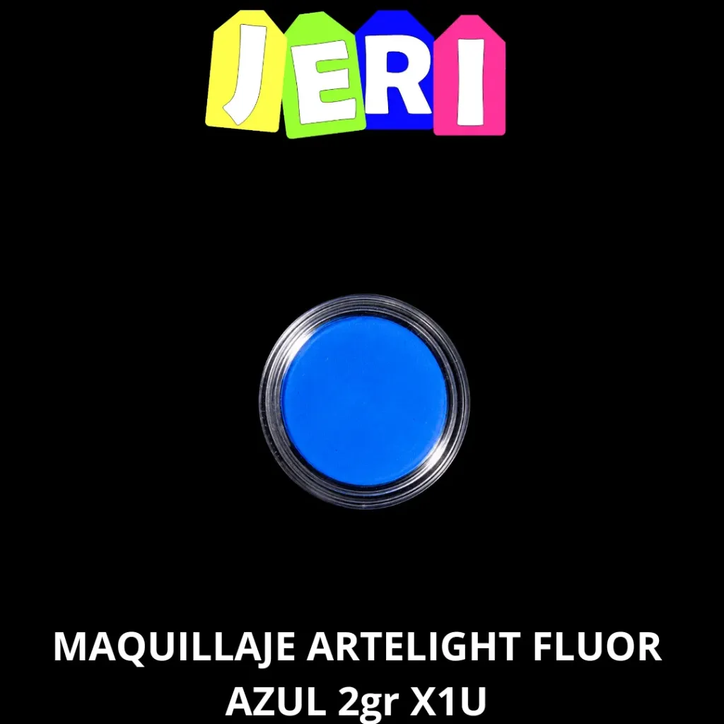 MAQUILLAJE ARTELIGHT FLUOR 2gr X1U (AZUL)