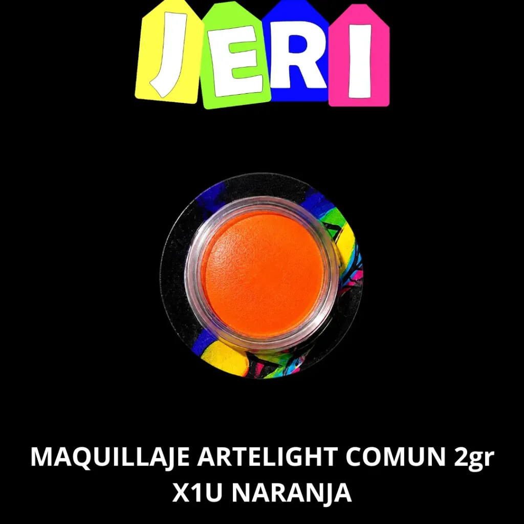MAQUILLAJE ARTELIGHT COMUN 2gr X1U (NARANJA)