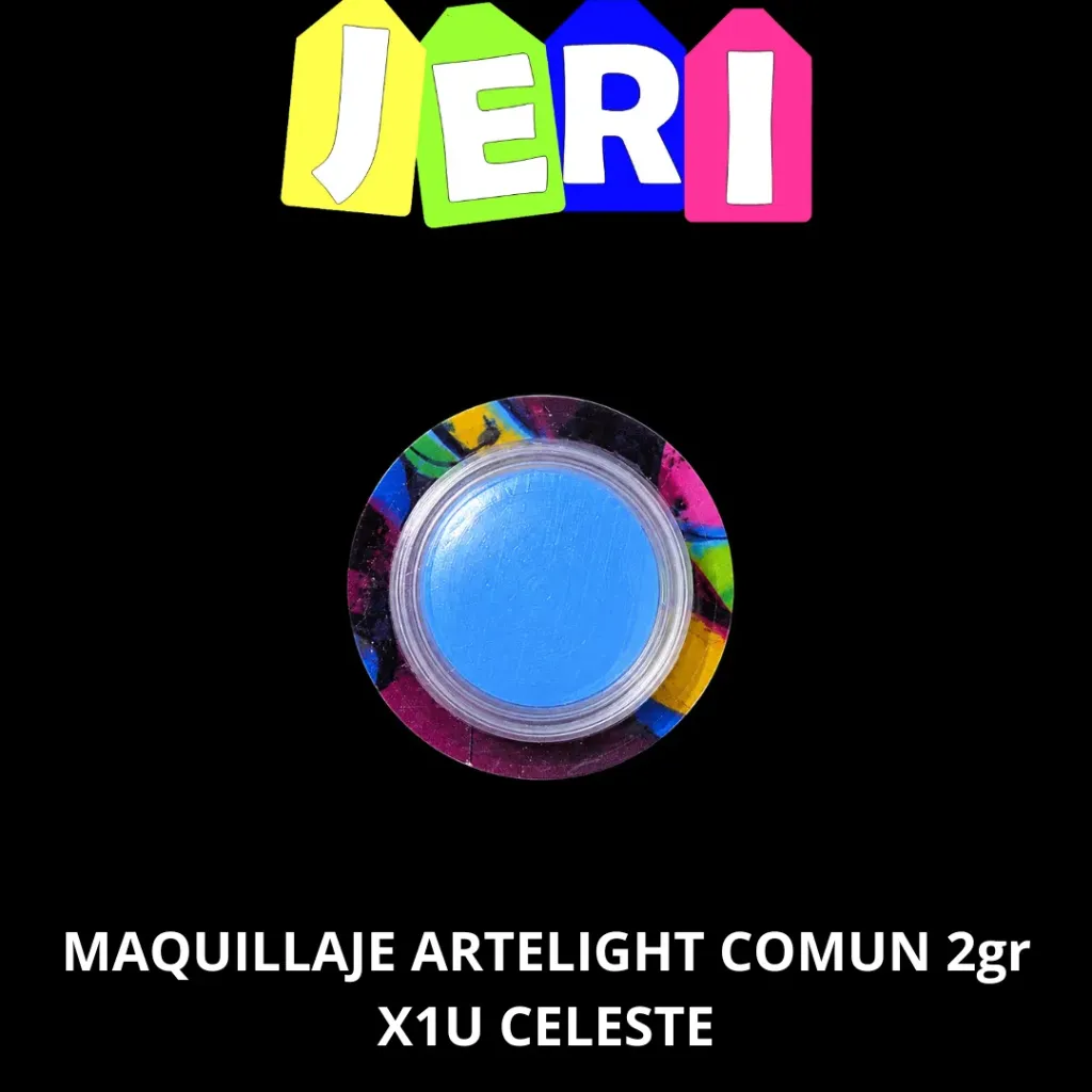 MAQUILLAJE ARTELIGHT COMUN 2gr X1U (CELESTE)