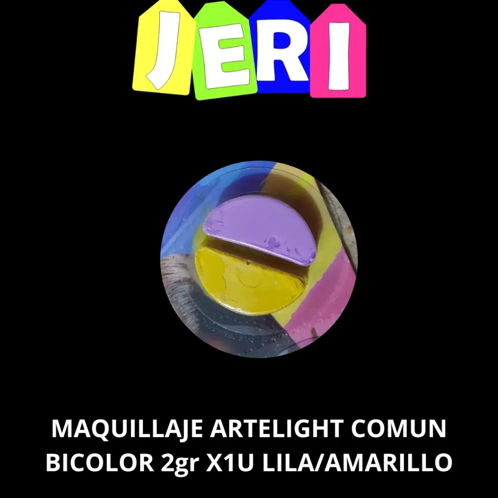 MAQUILLAJE ARTELIGHT COMUN BICOLOR 2gr X1U