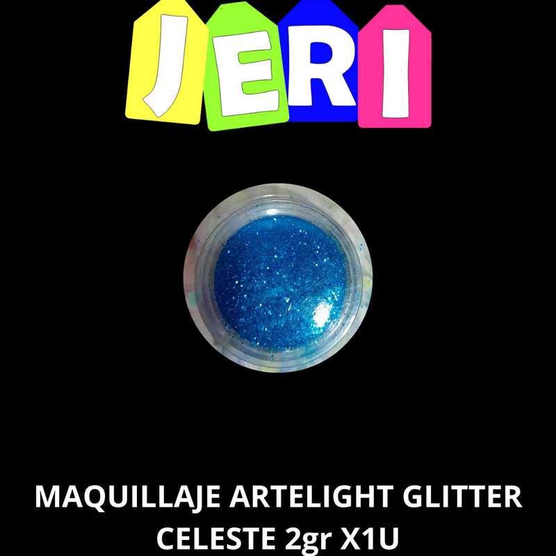 MAQUILLAJE ARTELIGHT GLITTER 2grX1U (CELESTE)