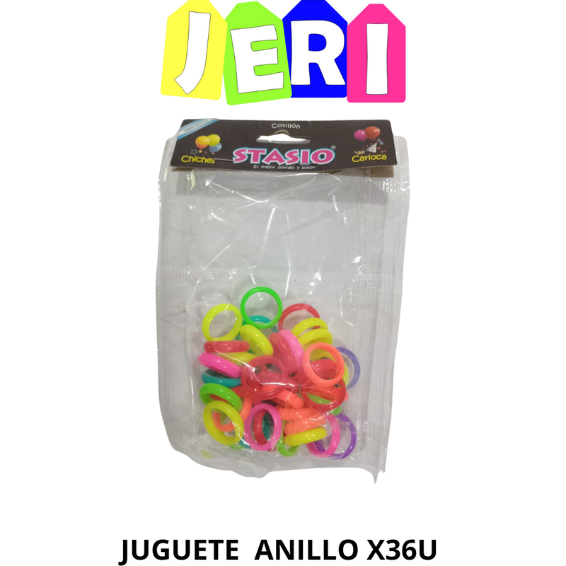 [5480] JUGUETE ANILLO FLUOR X36U STASIO