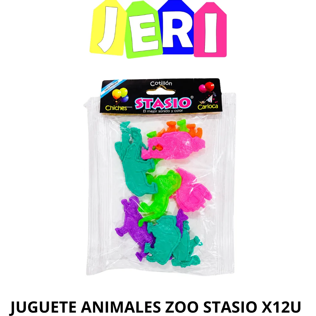 JUGUETE ANIMALITO ZOO STASIO X12U