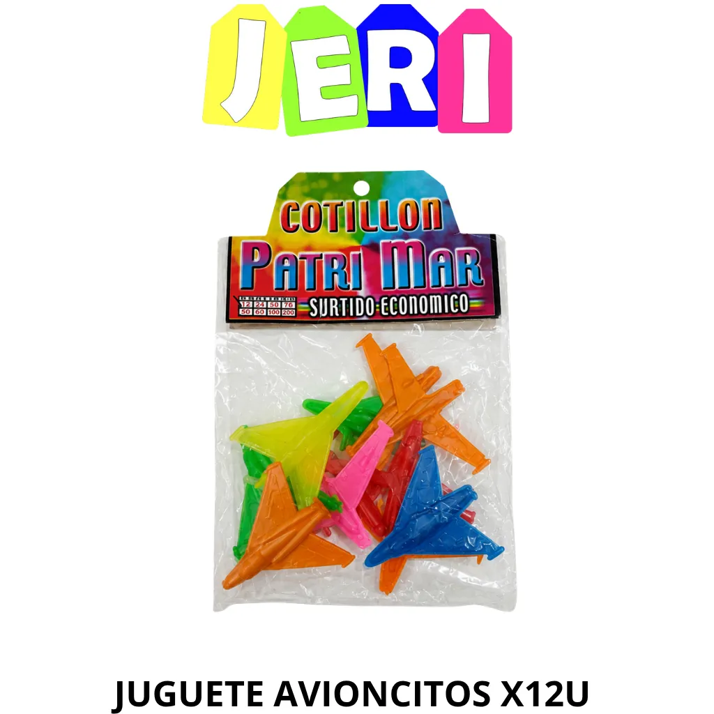 JUGUETE AVIONCITOS X12U