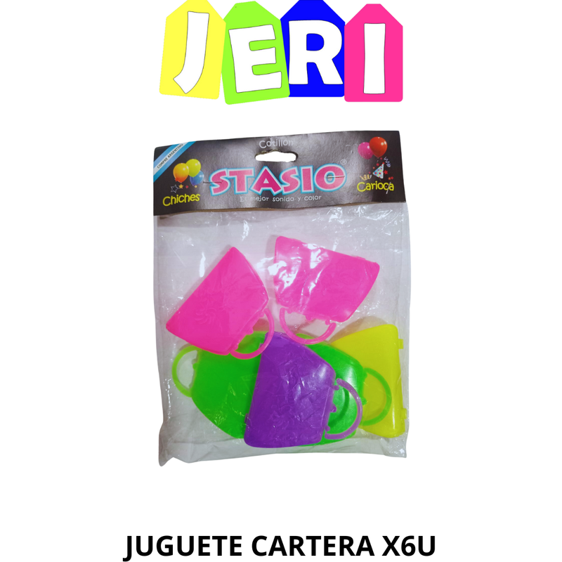 JUGUETE CARTERA X6U
