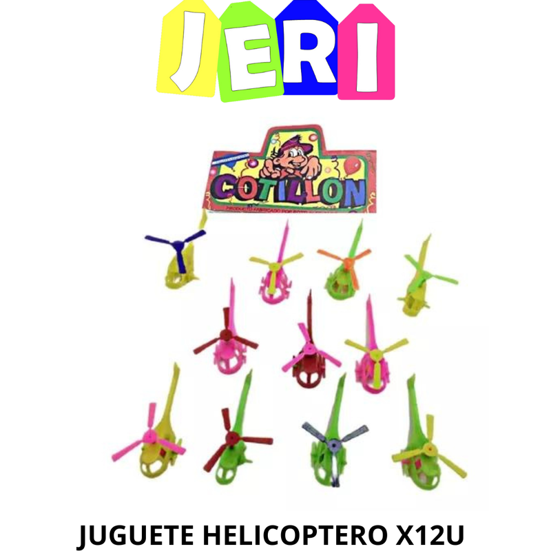 JUGUETE HELICOPTERO X12u