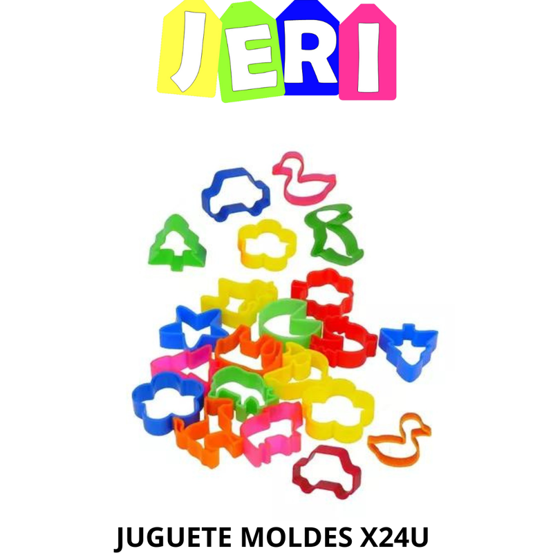 JUGUETE CORTANTES DE MASA X24U PATRIMAR