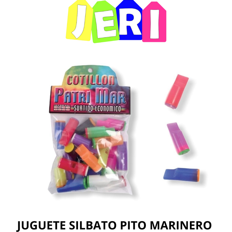 JUGUETE SILBATO PITO MARINERO X24U