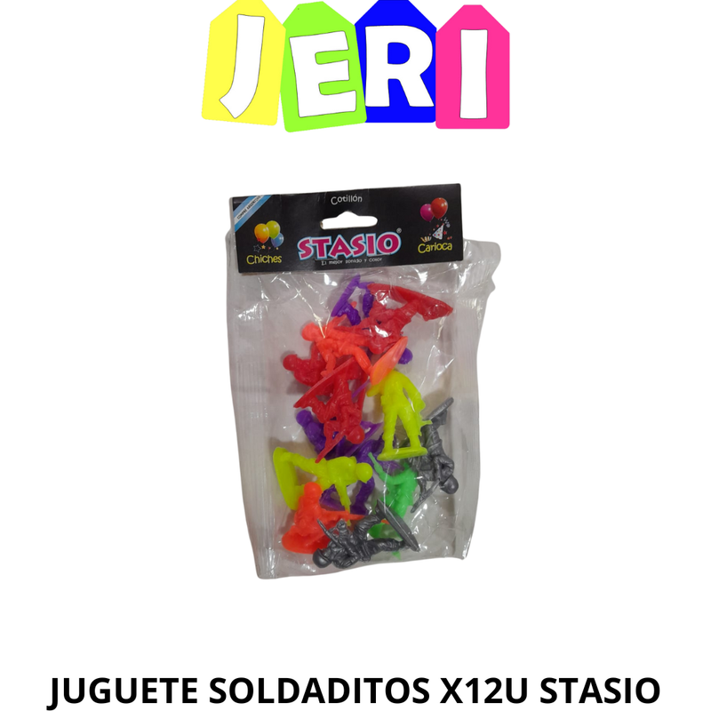 JUGUETE SOLDADITOS X12U STASIO