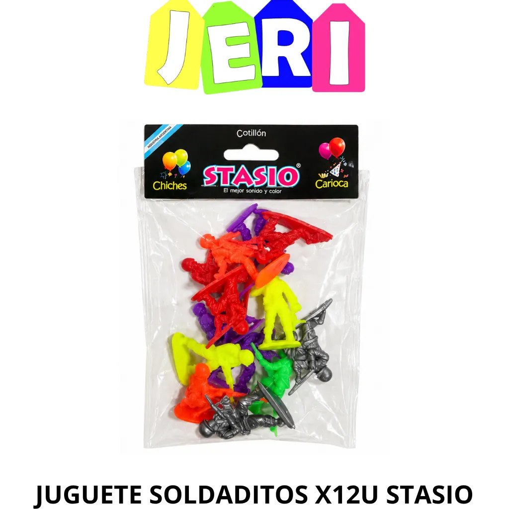 JUGUETE SOLDADITOS X12U STASIO