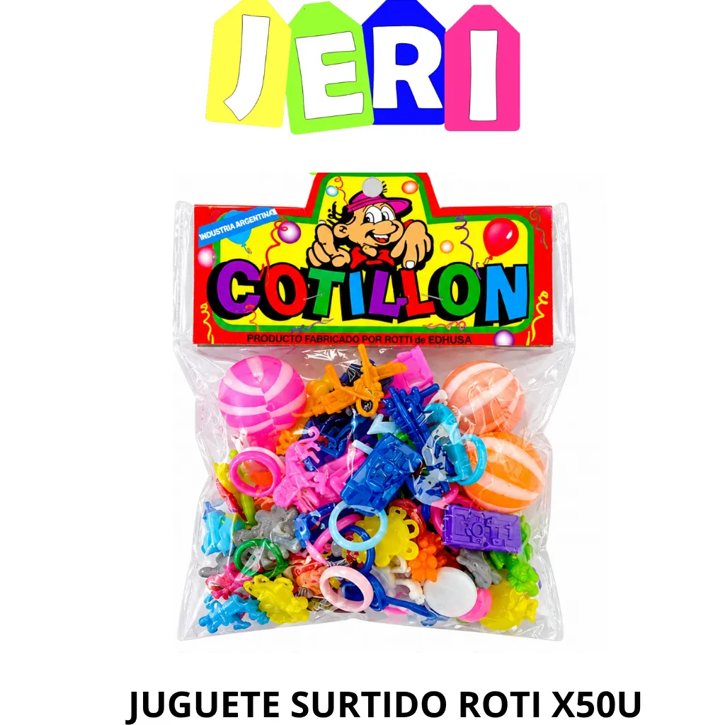 [3681] JUGUETE SURTIDO MINIATURA ROTTI X50U