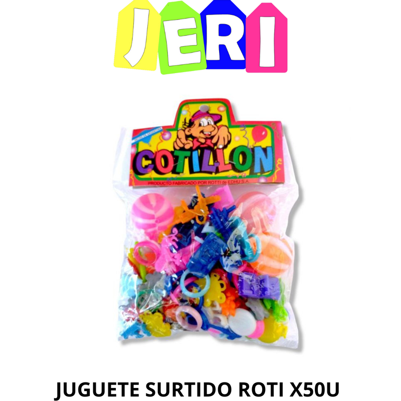 [3681] JUGUETE SURTIDO MINIATURA ROTTI X50U