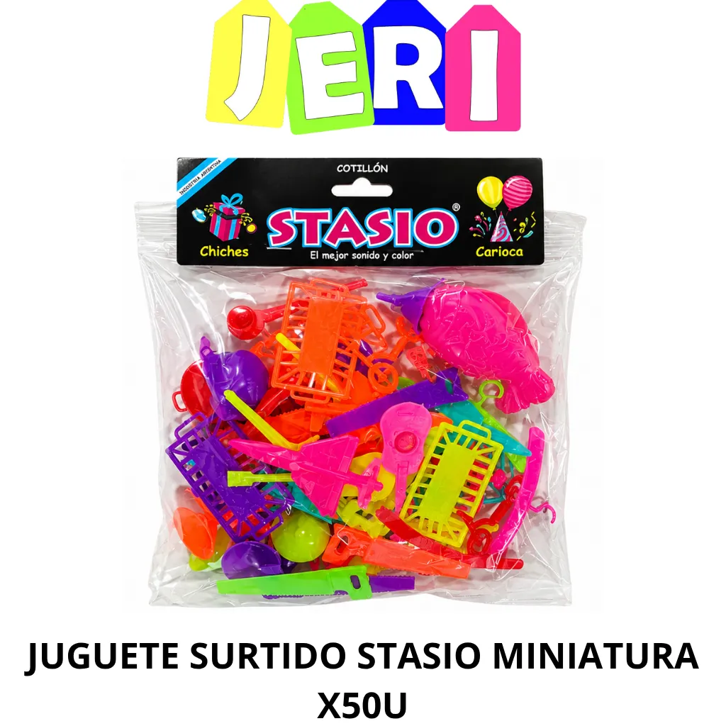 [3540] JUGUETE SURTIDO STASIO MINIATURA X50U