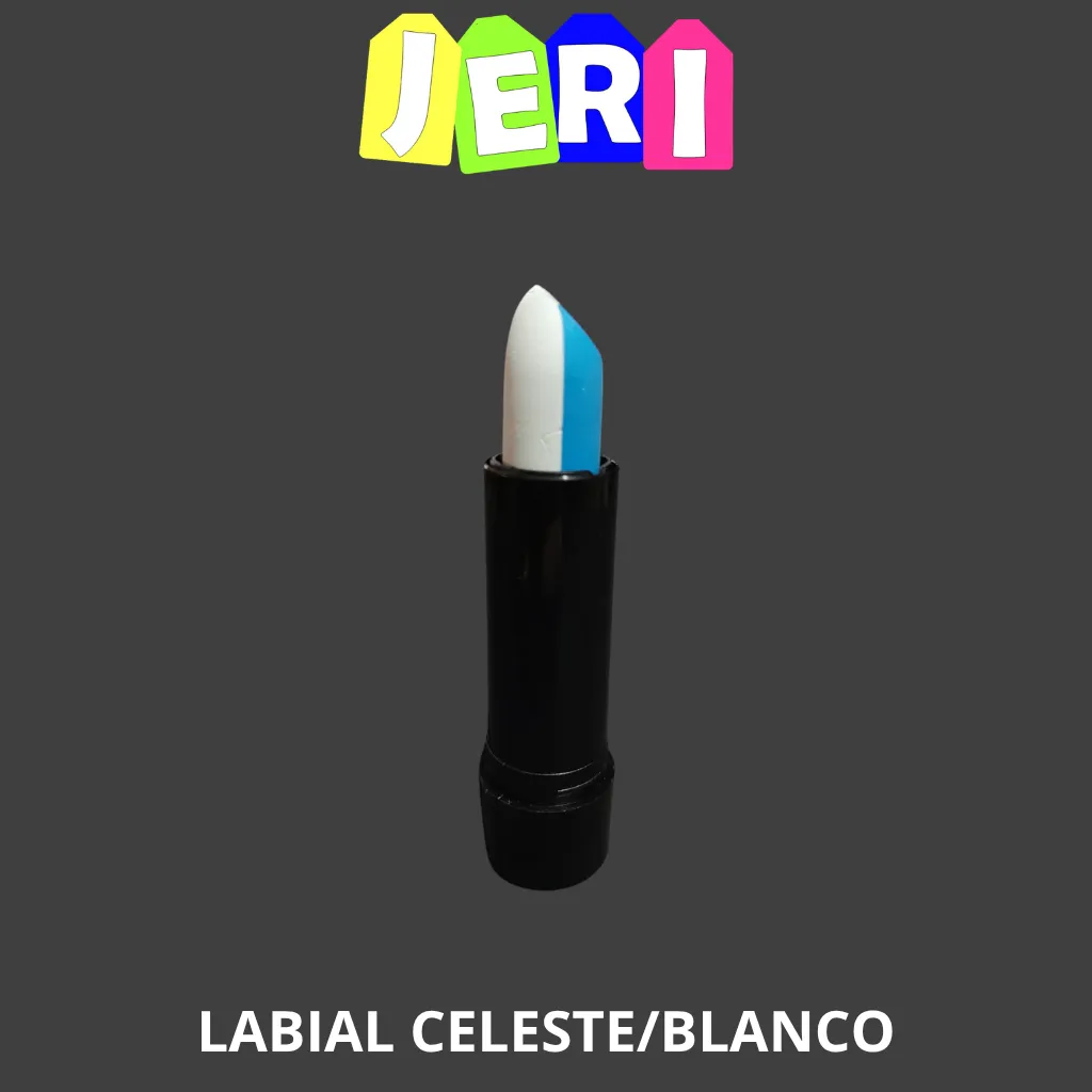 LAPIZ LABIAL CELESTE/BLANCO