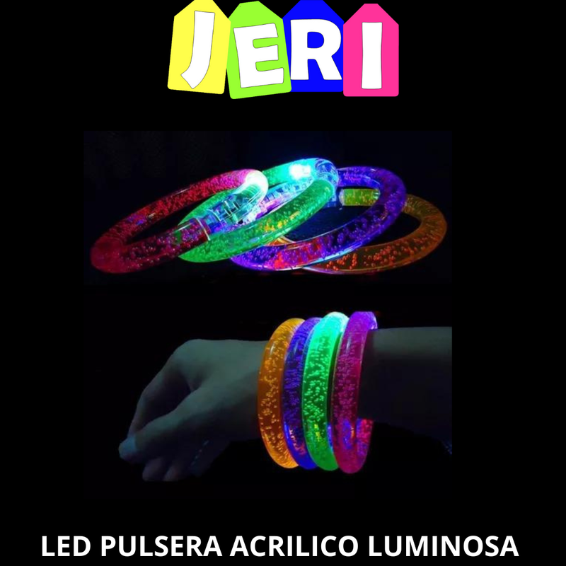 LED PULSERA ACRILICO