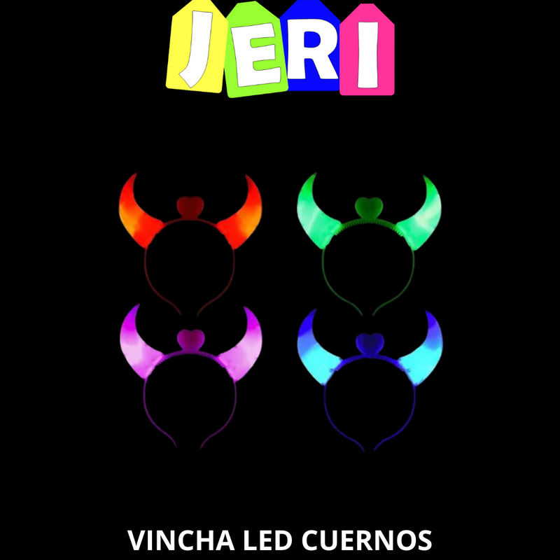 LED VINCHA CUERNOS