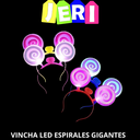 LED VINCHA ESPIRALES GIGANTES