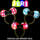LED VINCHA MINNIE TELA (OREJAS)