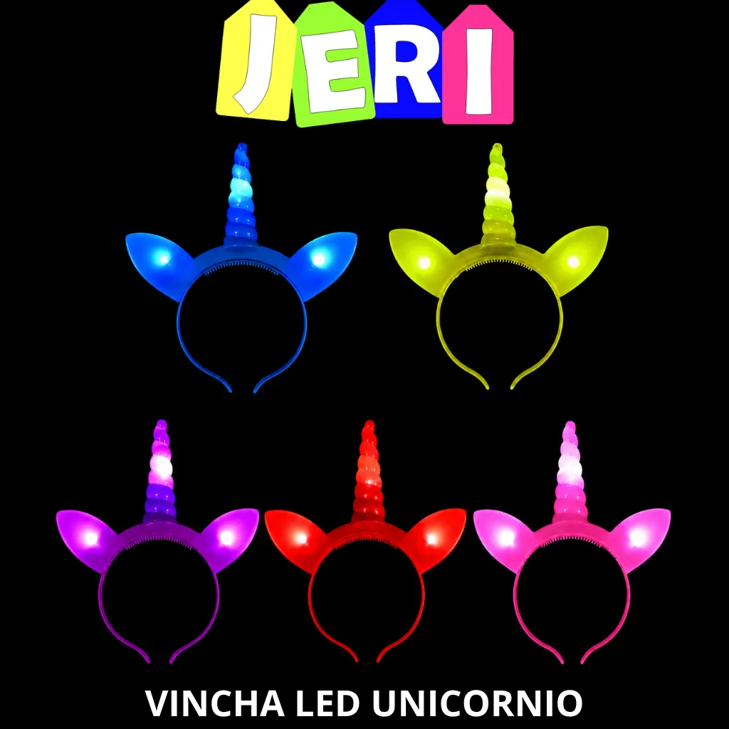 LED VINCHA UNICORNIO