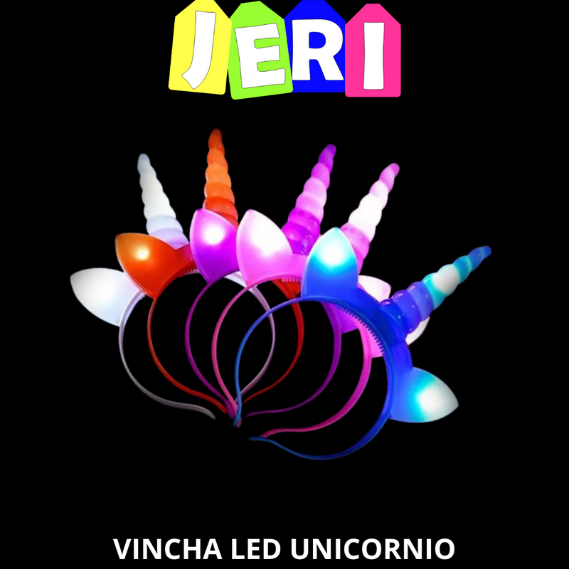 LED VINCHA UNICORNIO