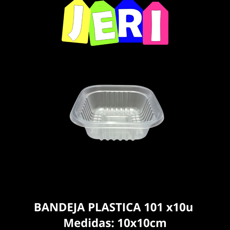 BANDEJA PLASTICA 101 x10u