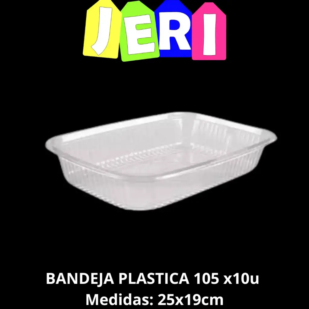 [4531] BANDEJA PLASTICA 107 x10u