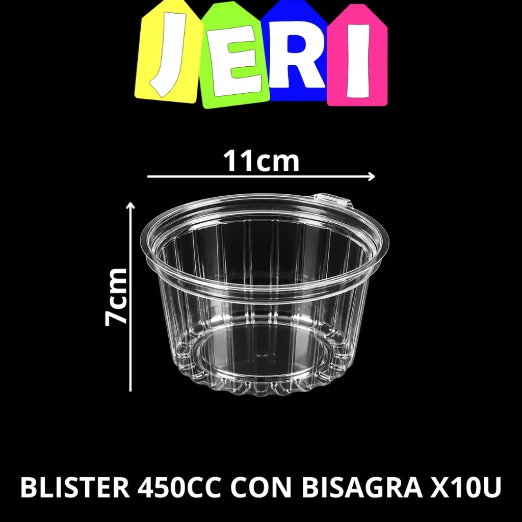 [4695] BLISTER 450CC CON BISAGRA X10U