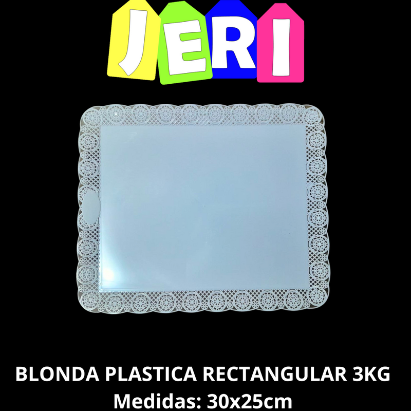 BLONDA PLASTICA REC 3KG 