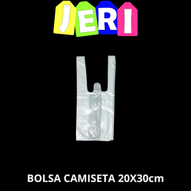 BOLSA CAMISETA 20X30cm