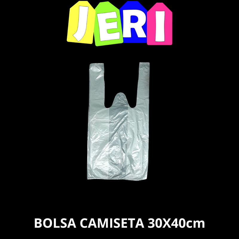 [1368] BOLSA CAMISETA 30X40cm
