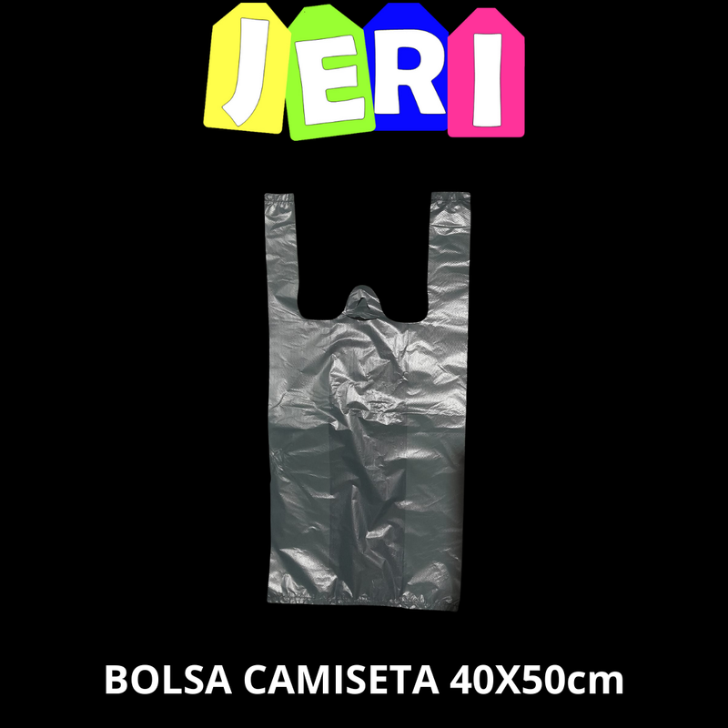 BOLSA CAMISETA 40X50cm COLOR