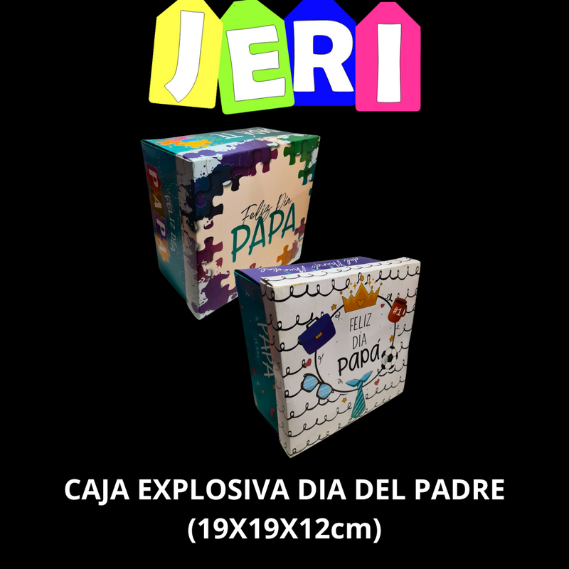 CAJA EXPLOSIVA FELIZ DIA