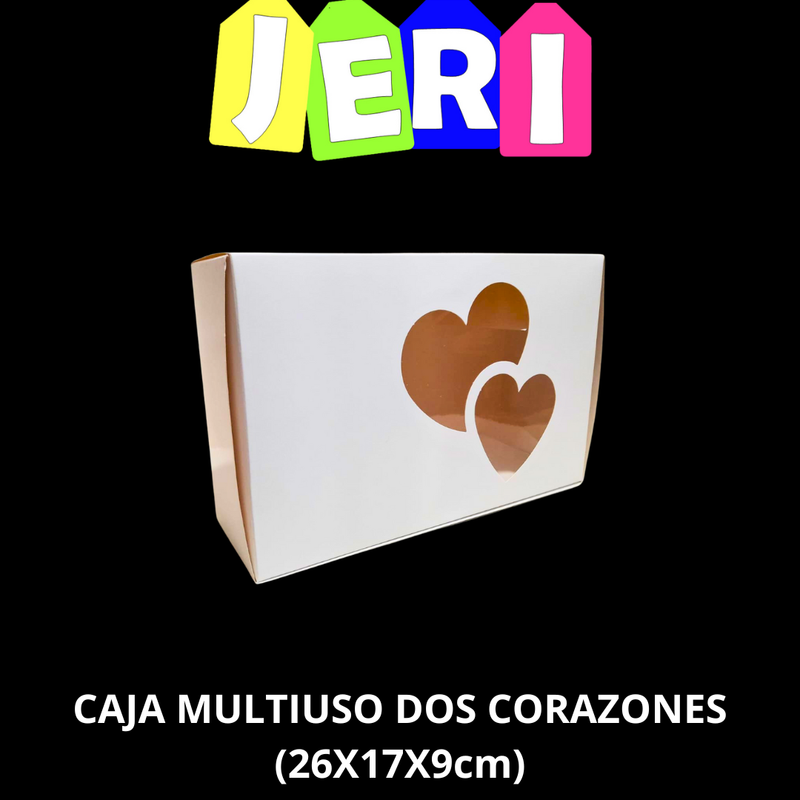 CAJA MULTIUSO DOS CORAZONES