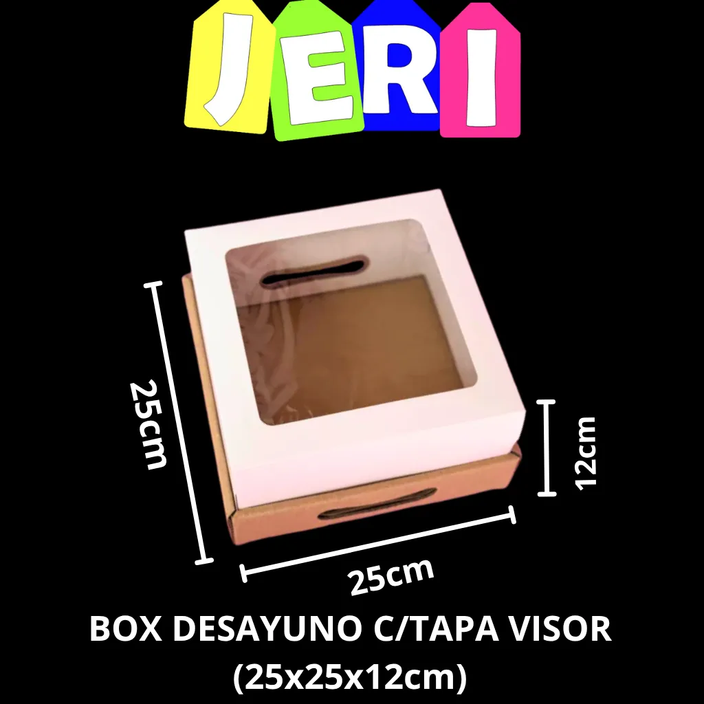 [6932/6933] BOX DESAYUNO C/TAPA VISOR