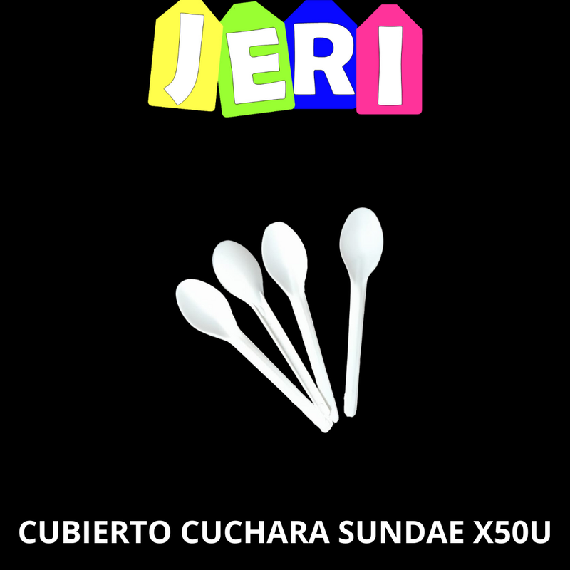 CUBIERTO CUCHARA SUNDAE X50U