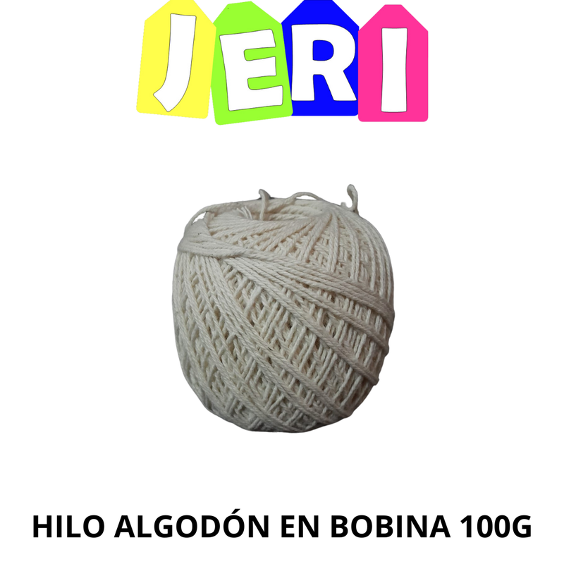 HILO ALGODÓN EN BOBINA 100G