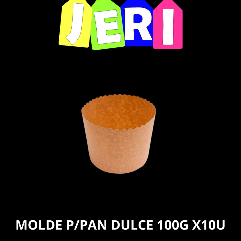 MOLDE P/PAN DULCE DE PAPEL 100G X10U