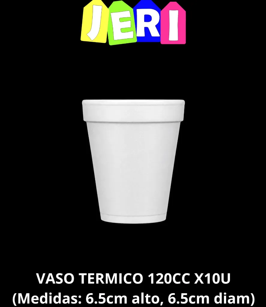 [2715] VASO TERMICO 120CC X10U
