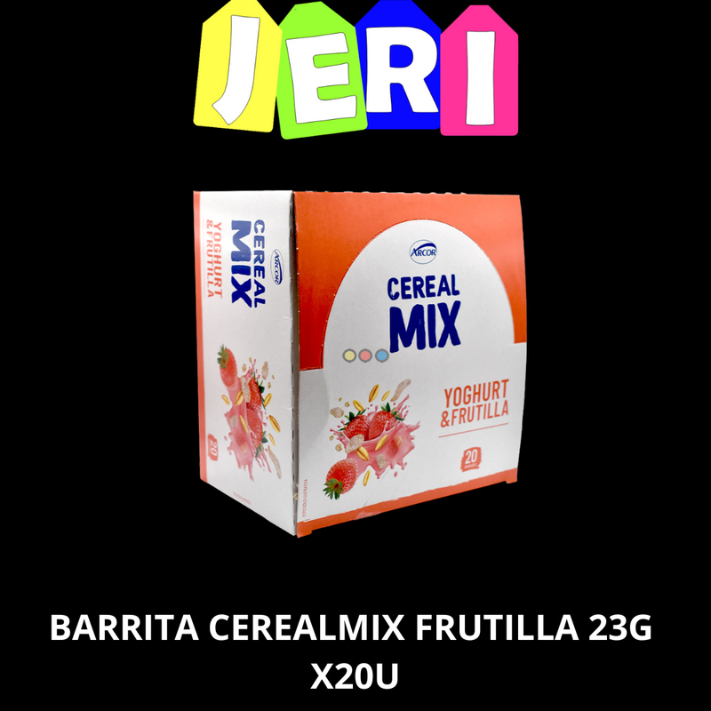 BARRITA CEREALMIX FRUTILLA 23G X20U