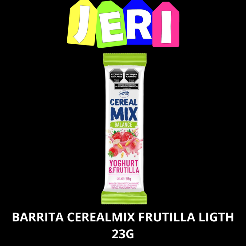 BARRITA CEREALMIX FRUTILLA LIGTH 23G