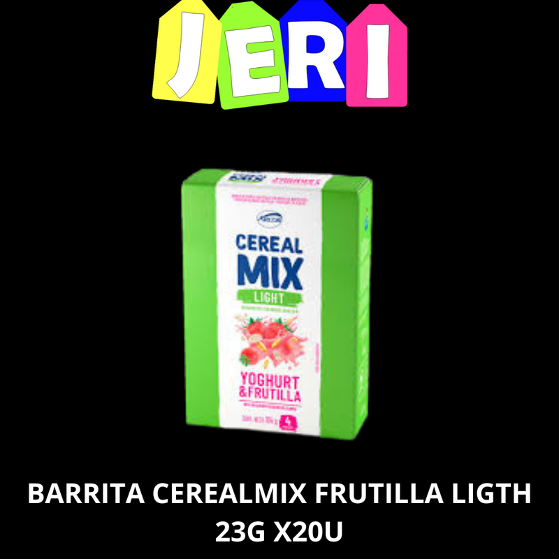 BARRITA CEREALMIX FRUTILLA LIGTH 23G X20U