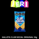 GALLETA CLUB SOCIAL ORIGINAL 24g