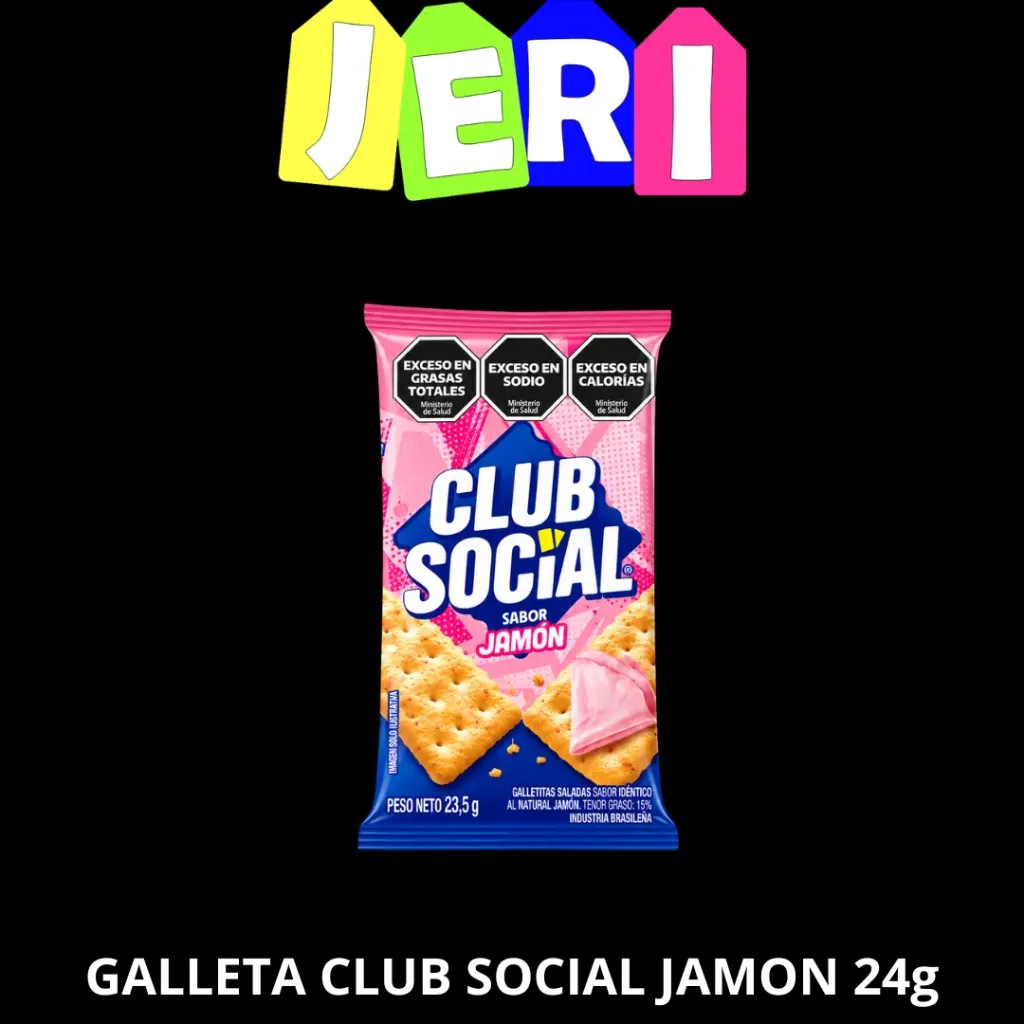 GALLETA CLUB SOCIAL JAMON 24g
