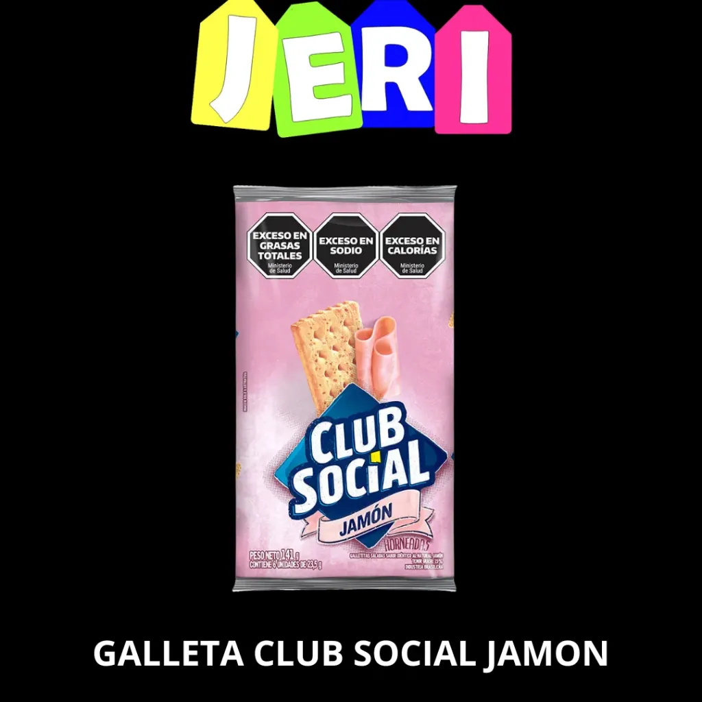 GALLETA CLUB SOCIAL JAMON