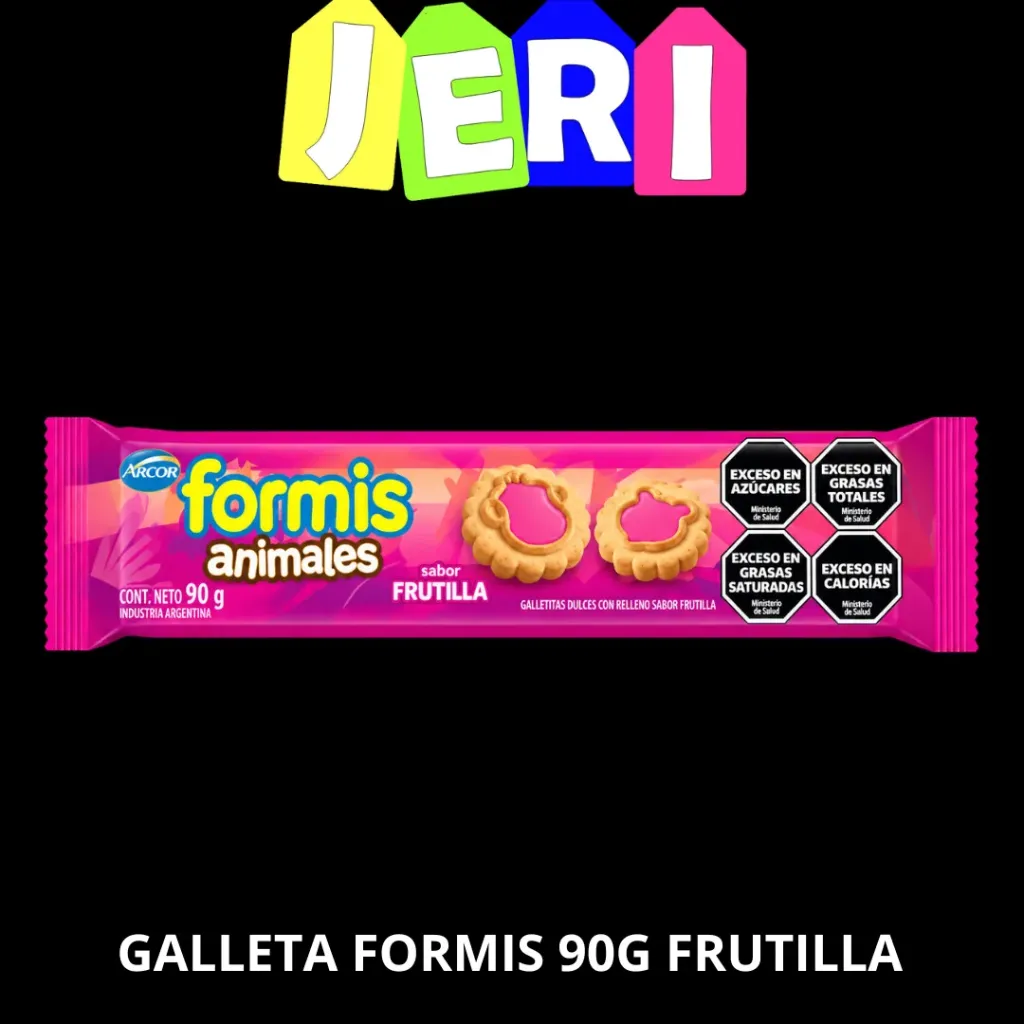 GALLETA FORMIS 90G FRUTILLA