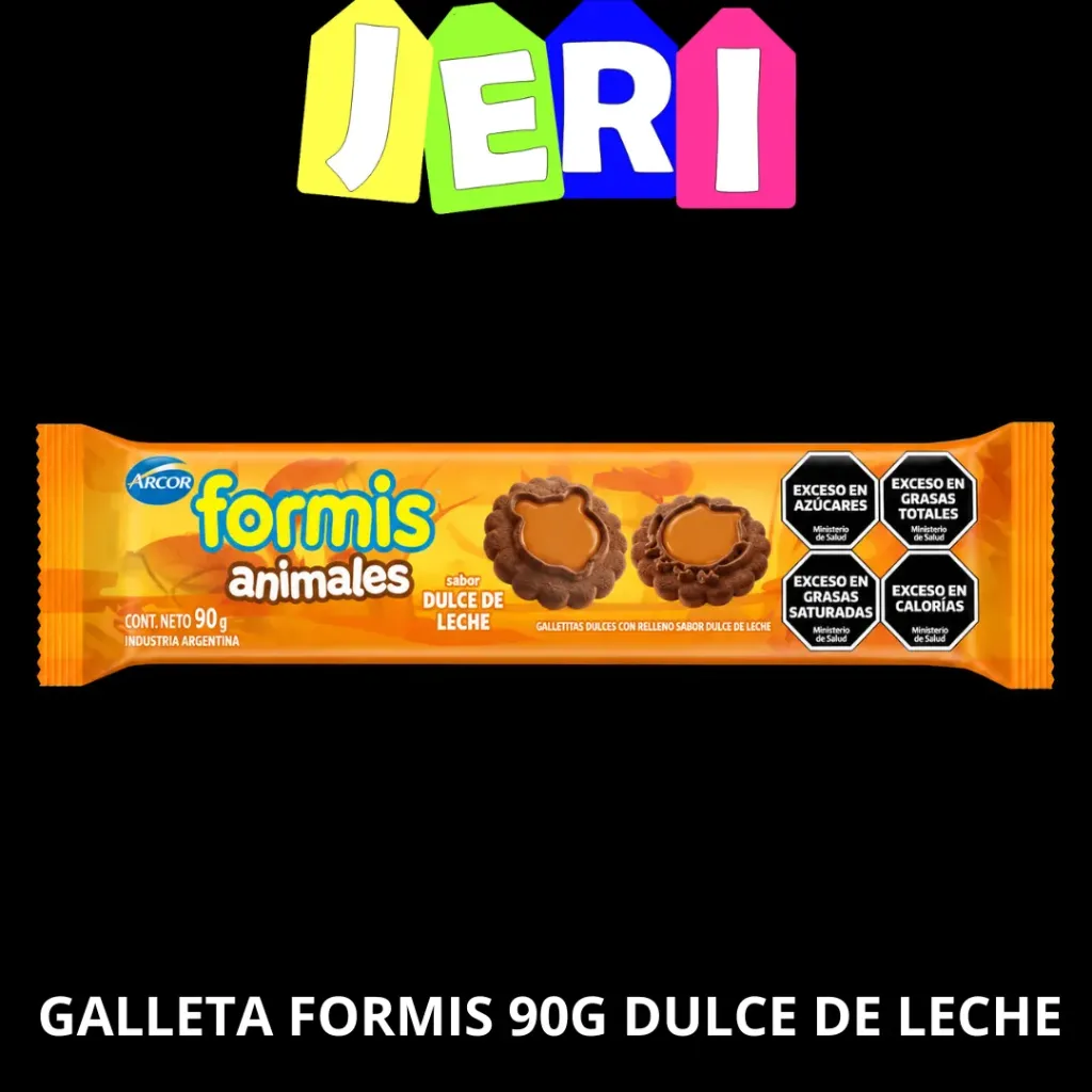 GALLETA FORMIS 90G DULCE DE LECHE