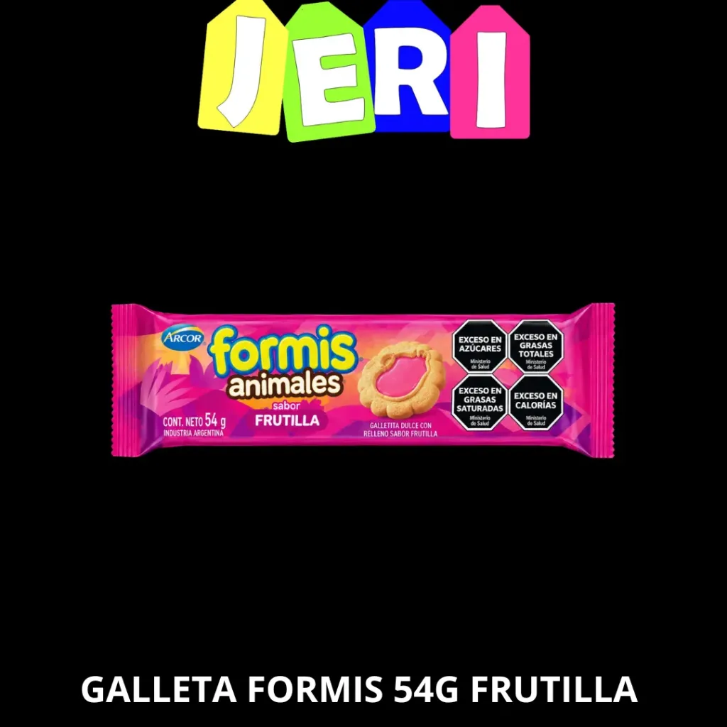 GALLETA FORMIS 54G FRUTILLA