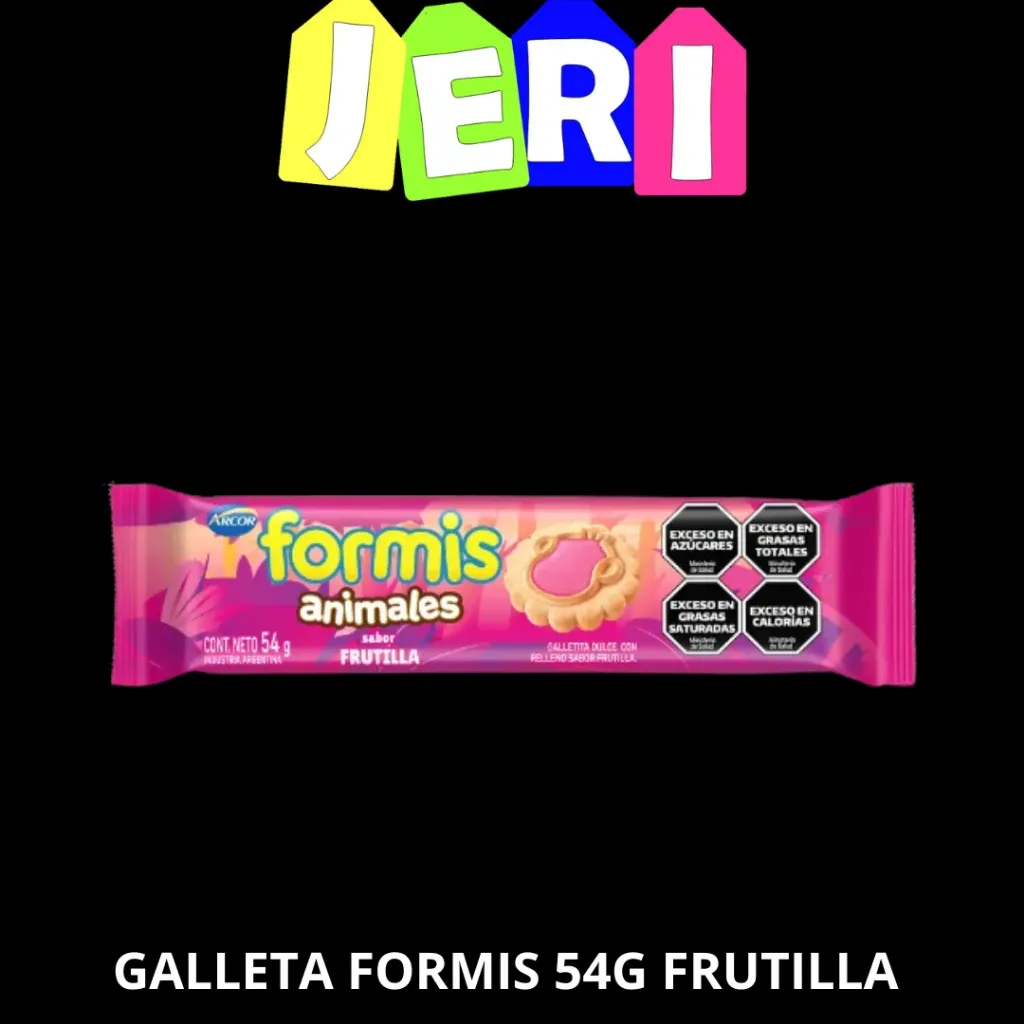 GALLETA FORMIS 54G FRUTILLA